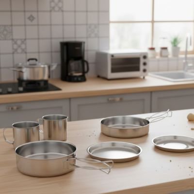 Batterie de Cuisine en inox 