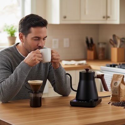 Petite bouilloire électrique 