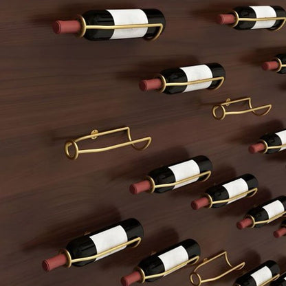 Porte bouteille mural